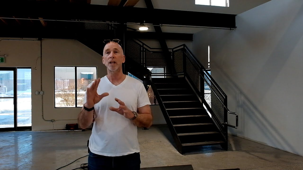 Stair Install and New Roastery Progress Report