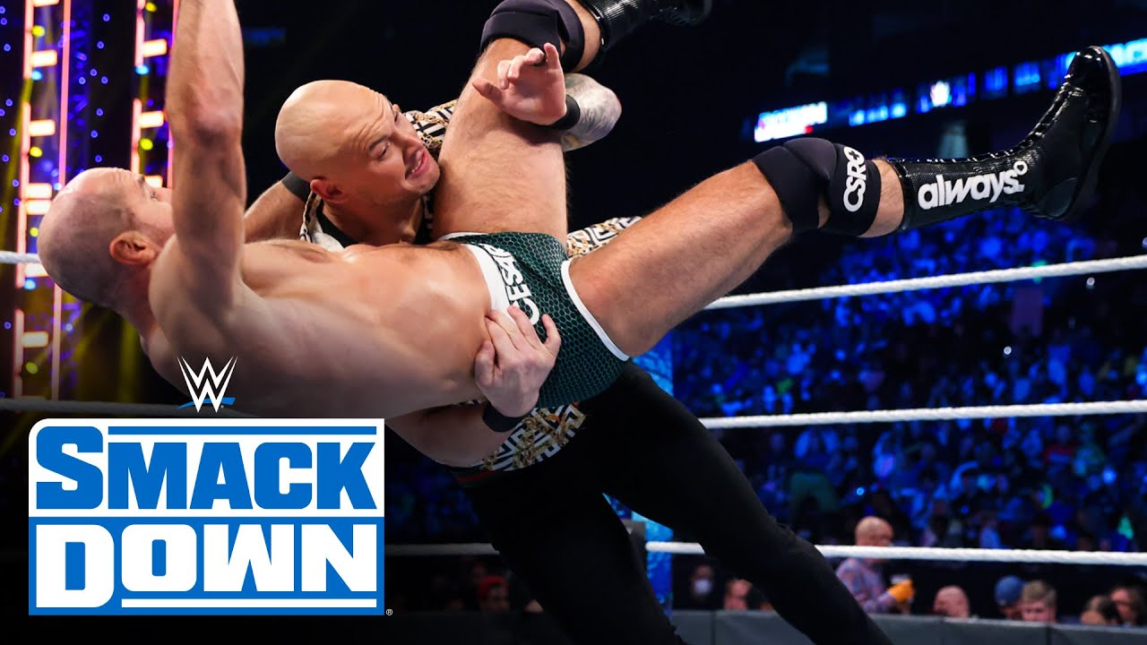 Cesaro vs. Happy Corbin: SmackDown, Feb. 11, 2022