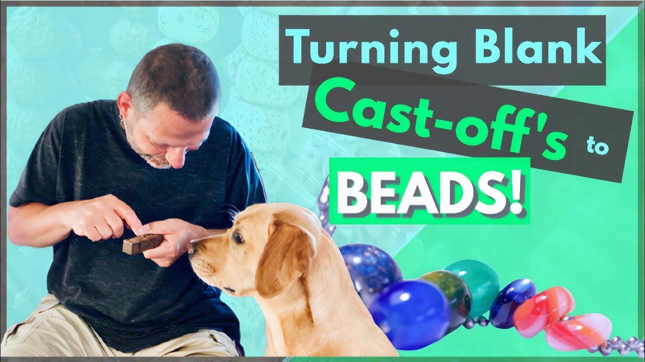 How to Make a Bead || Step-by-step how to turn your blank cut-off into beads!