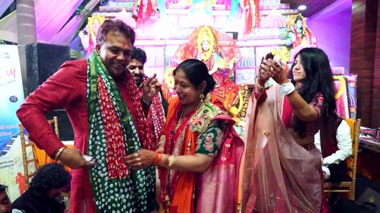 Sarika & Varad Mata Ki Chowki Part 3