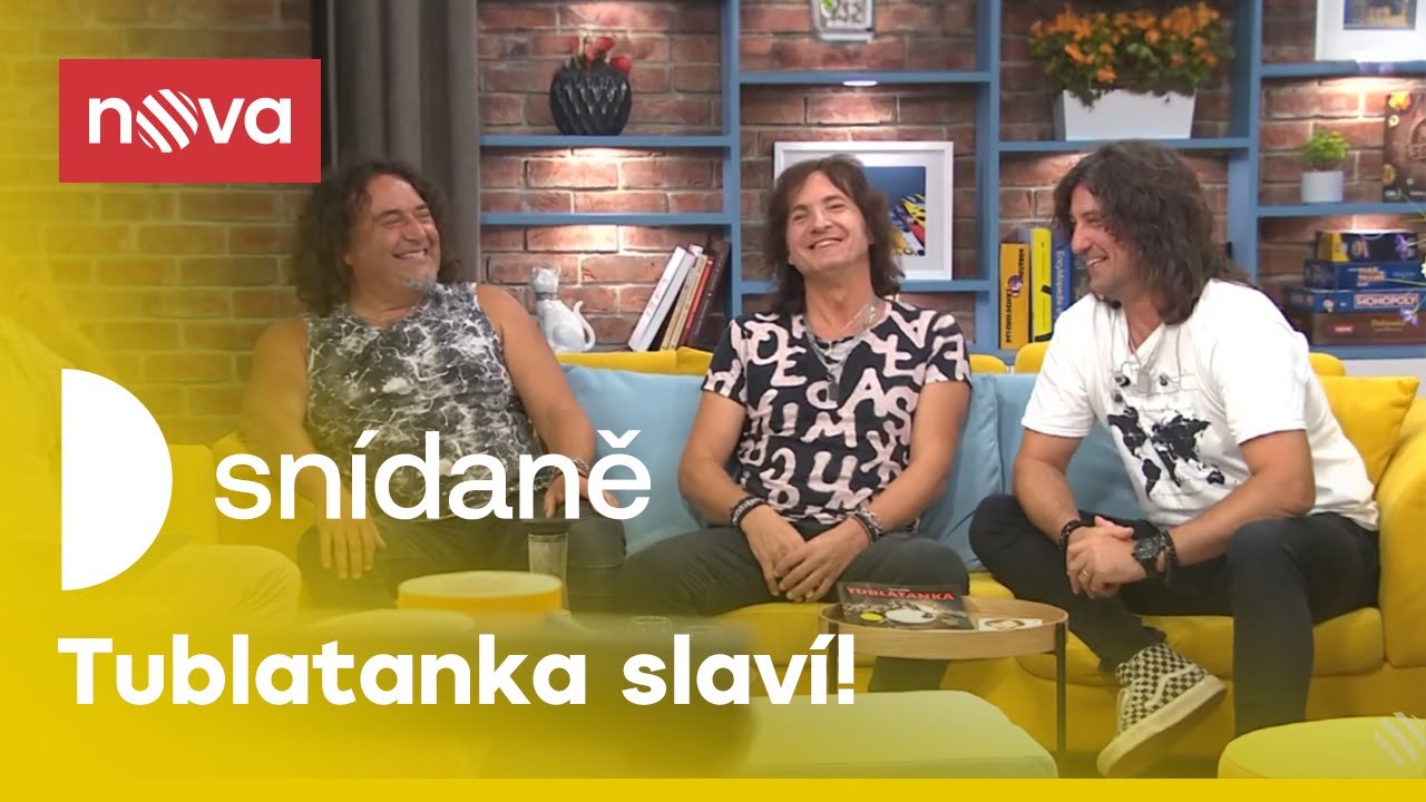 Legendární Tublatanka oslavila 40 let I Snídaně I Nova