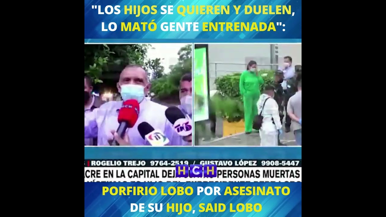 ¡Claramente afectado! Pepe Lobo por la tragedia en contra de su hijo en TGU
