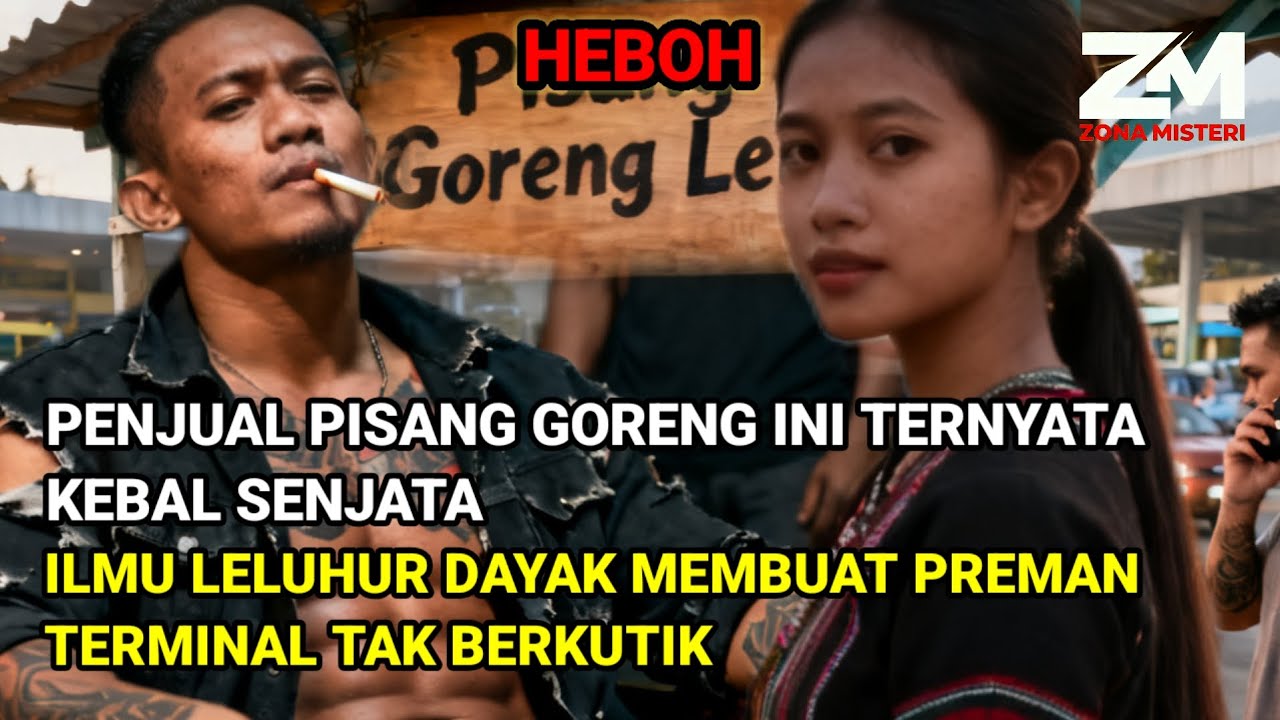 HEBOH ‼️GADIS DAYAK KEBAL SENJATA, PREMAN TERMINAL LEMBANG BERAKHIR