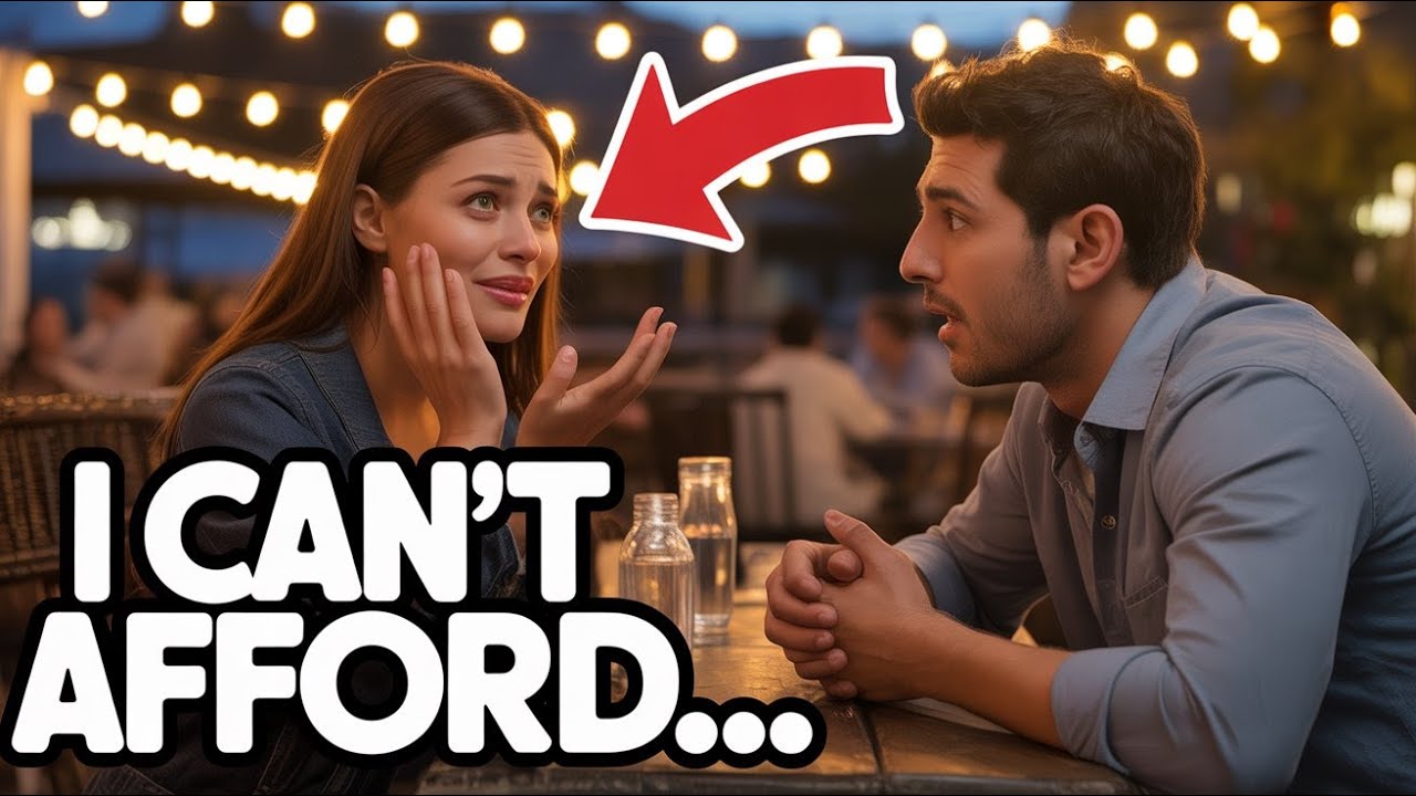 "I'm sorry, I can't afford a Valentine's dinner," she said on a blind date, what the single dad…