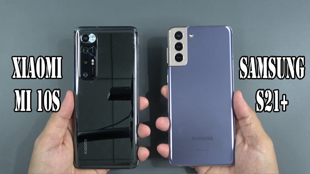 Xiaomi Mi 10s vs Samsung Galaxy S21 Plus | SpeedTest and Camera comparison
