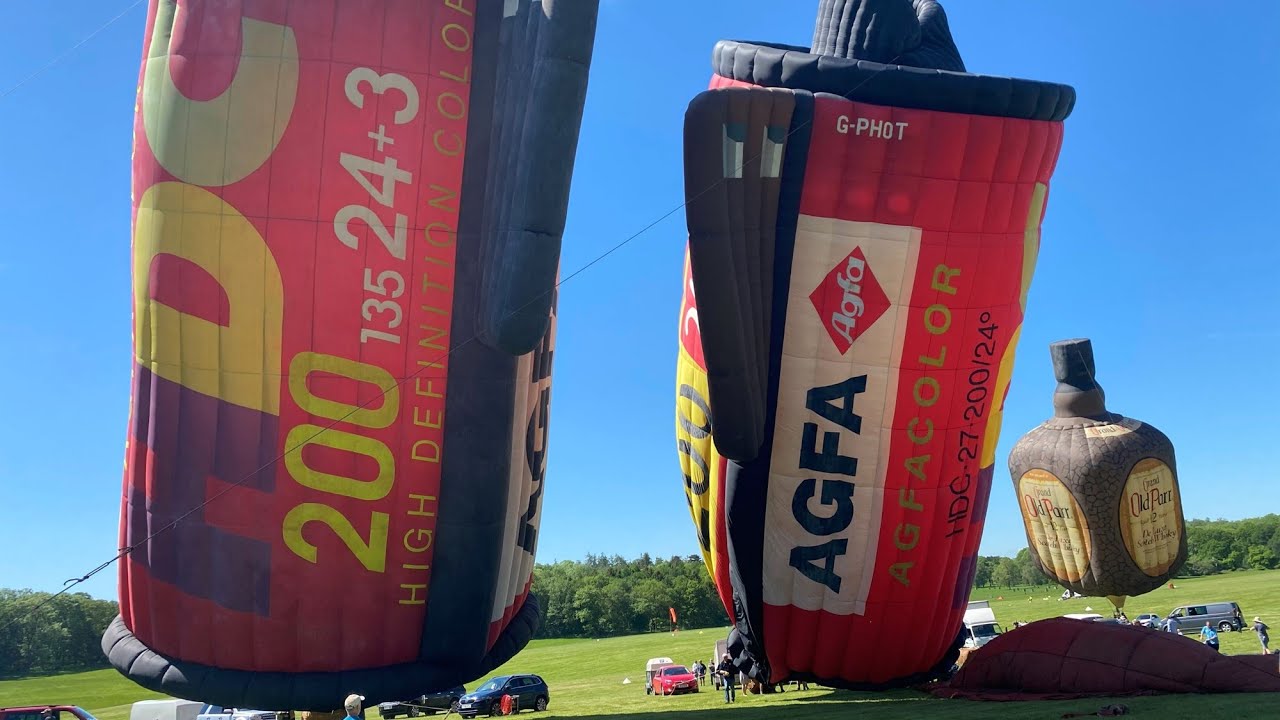 MJ Ballooning | Saturday AM Tether | Midlands Air Festival 2021
