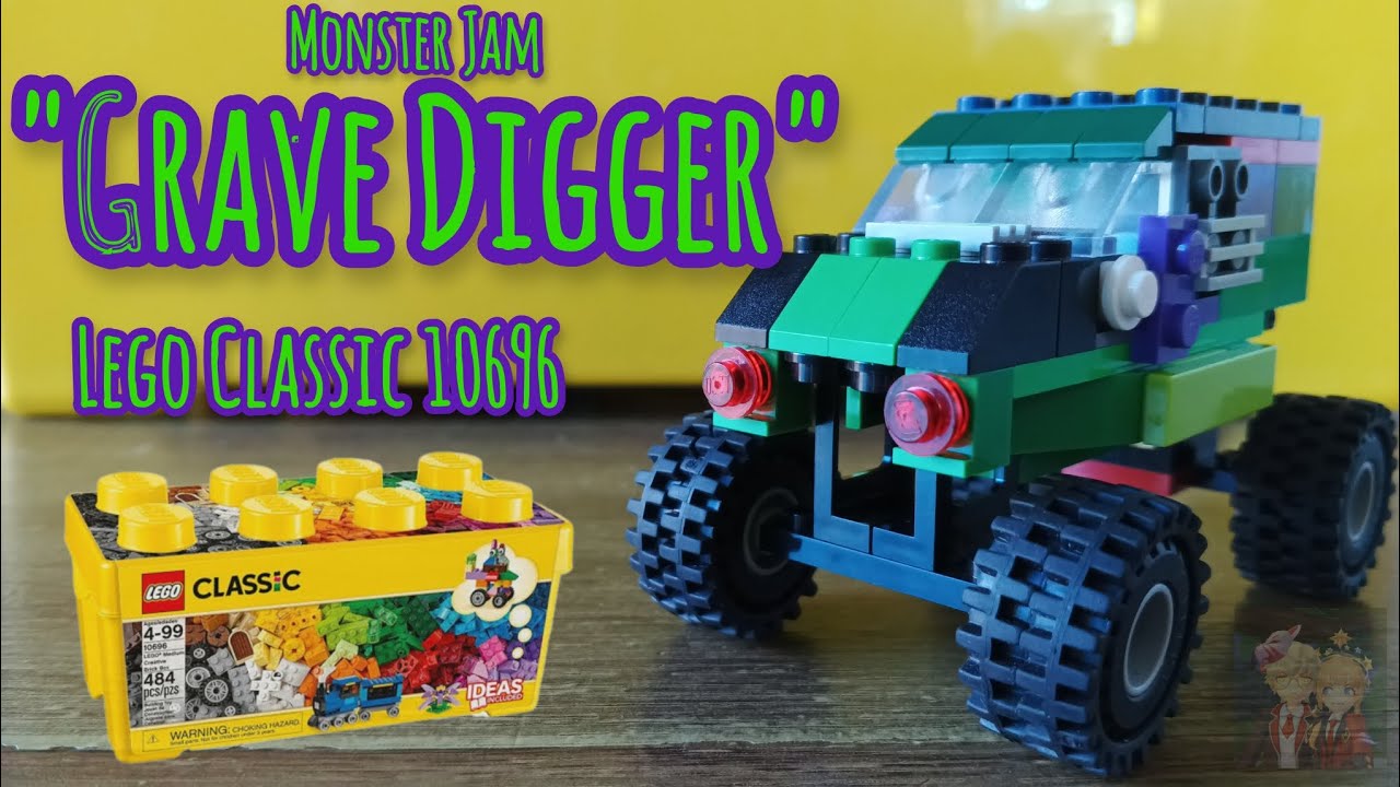 LEGO Classic 10696 "GRAVE DIGGER" - Instructions on how to build.