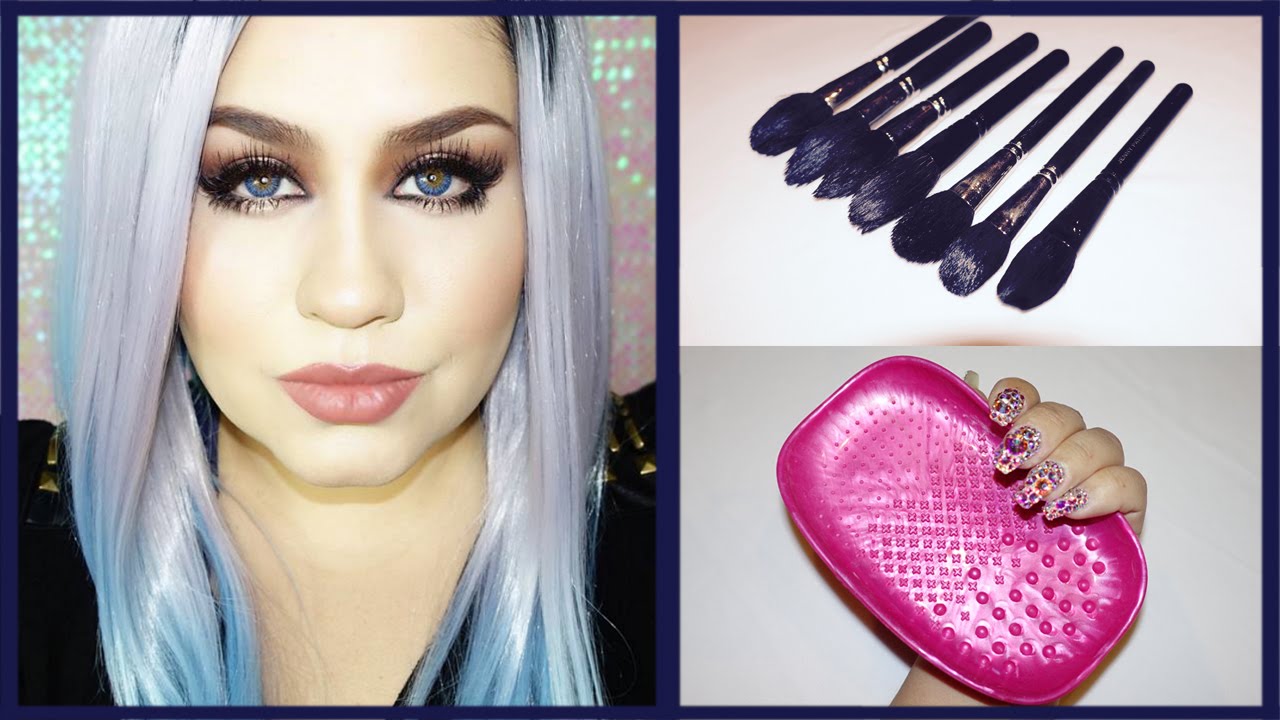 HOW I CLEAN MY BRUSHES = Flawless Makeup