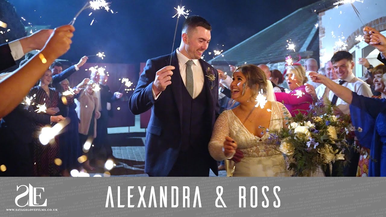 Alexandra & Ross Wedding Film | Larchfield Estate, Magical place to get married 💖