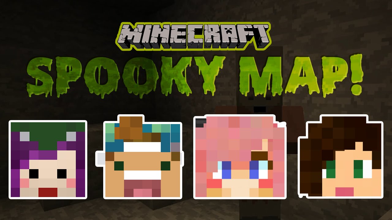 Minecraft Spooky Island Adventure Map w/ Lizzie, Joey & Stacy