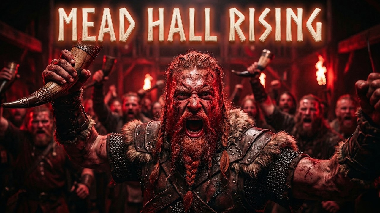 MEAD HALL RISING | Upbeat Nordic Folk (Viking Tavern Celebration Music)