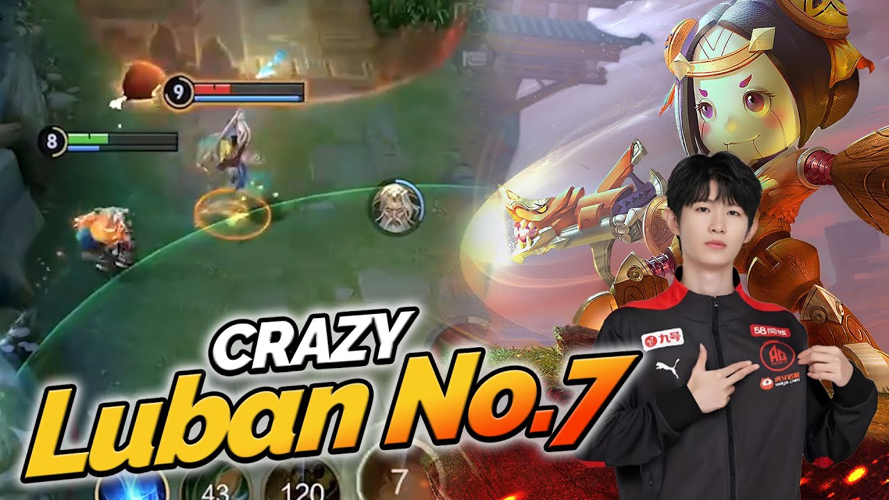 HOW TO PLAY Luban No.7 IN HIGH RANK ! 🤯PRO PLAYER CHINA: EPIC HARD CARRY IN HIGH RANK!
