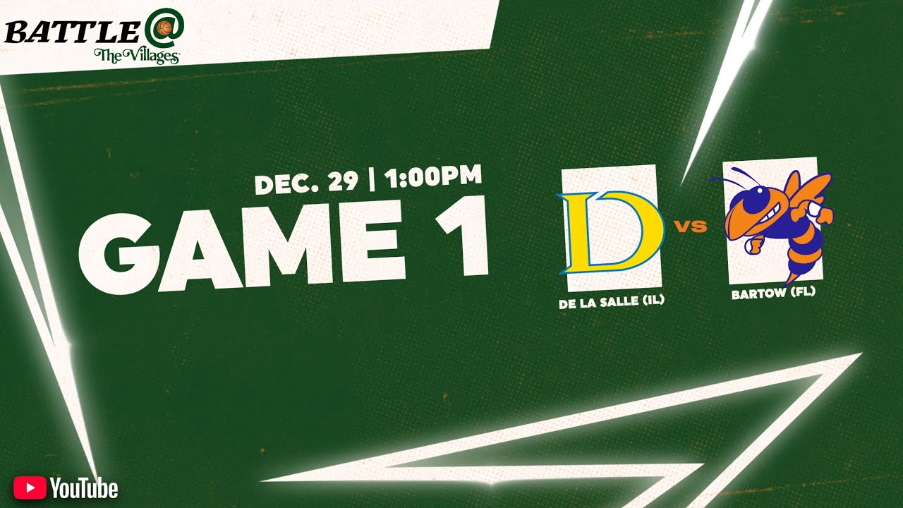 Game 1 - De La Salle vs. Bartow