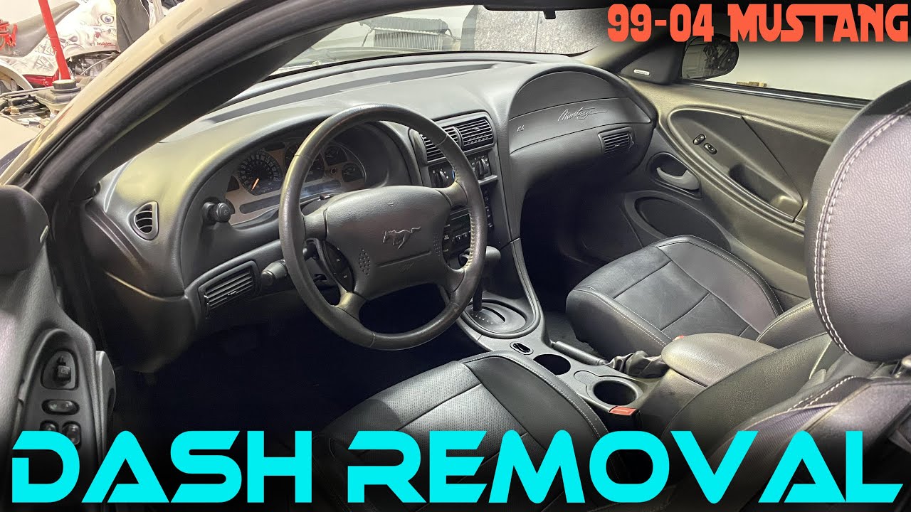 Как снять приборную панель Ford Mustang 99-04 - New Edge -