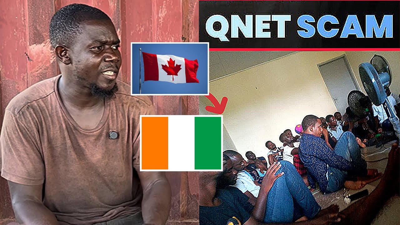 Journey To Canada Ended In Ivory Coast🙆🏻&zwj;♂️Qnet Victim Narrates How He Escaped Back To Ghana😲