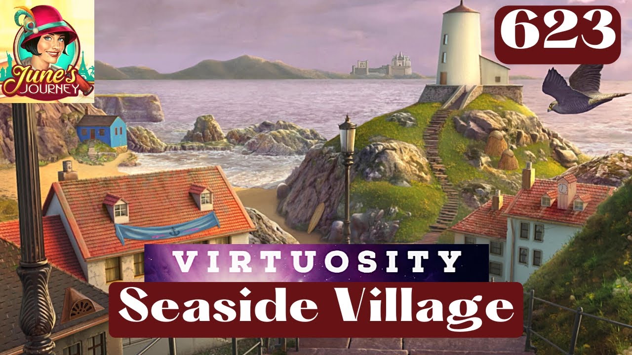 JUNE'S JOURNEY - SEASIDE VILLAGE - SCENE 623 💖FULL MASTERED SCENE💖(Hidden Object Game)