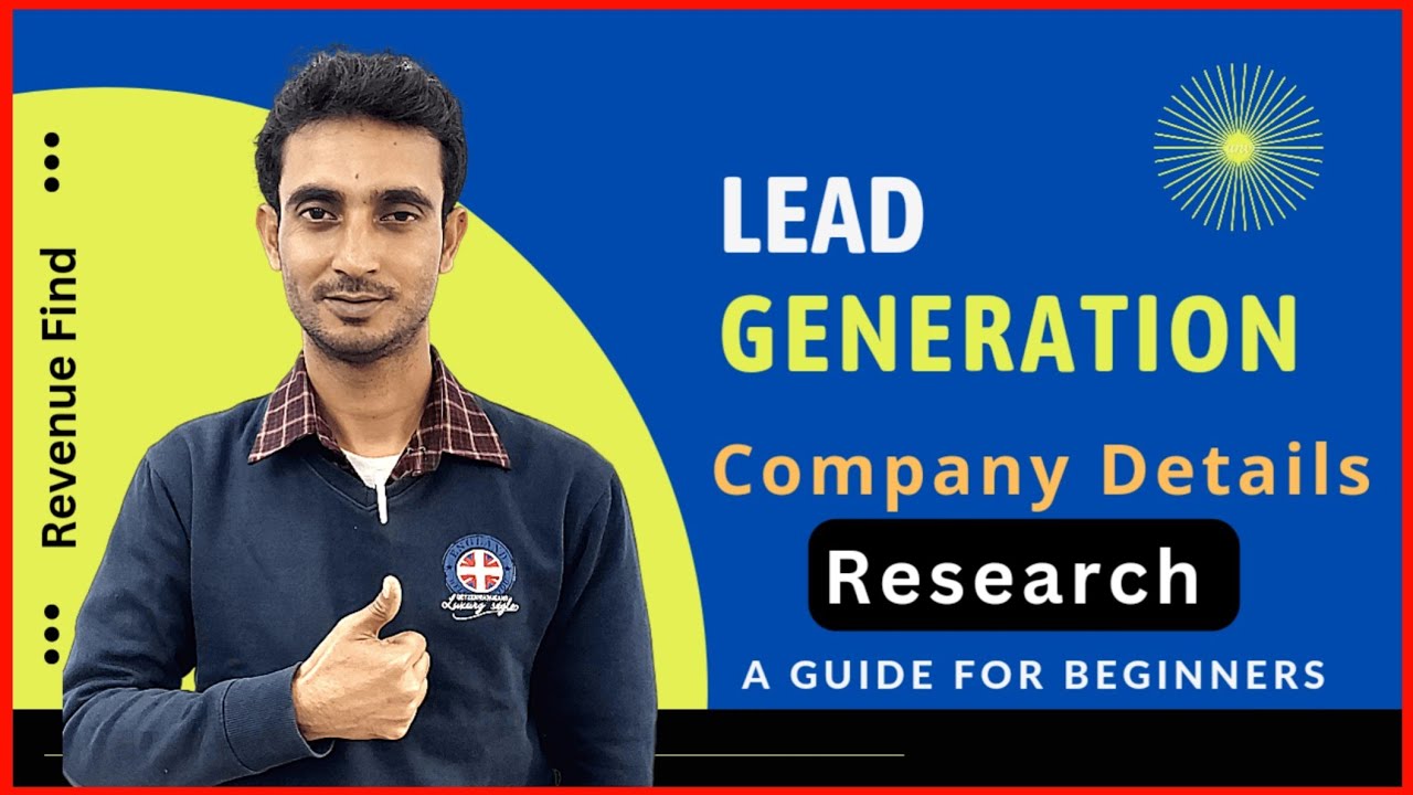 How To Find Company Annual Revenue | Company Details Lead Generation
