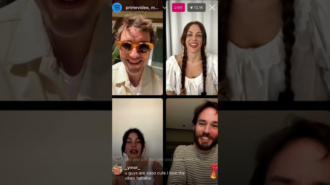 daisy jones and the six cast live amazon prime takeover