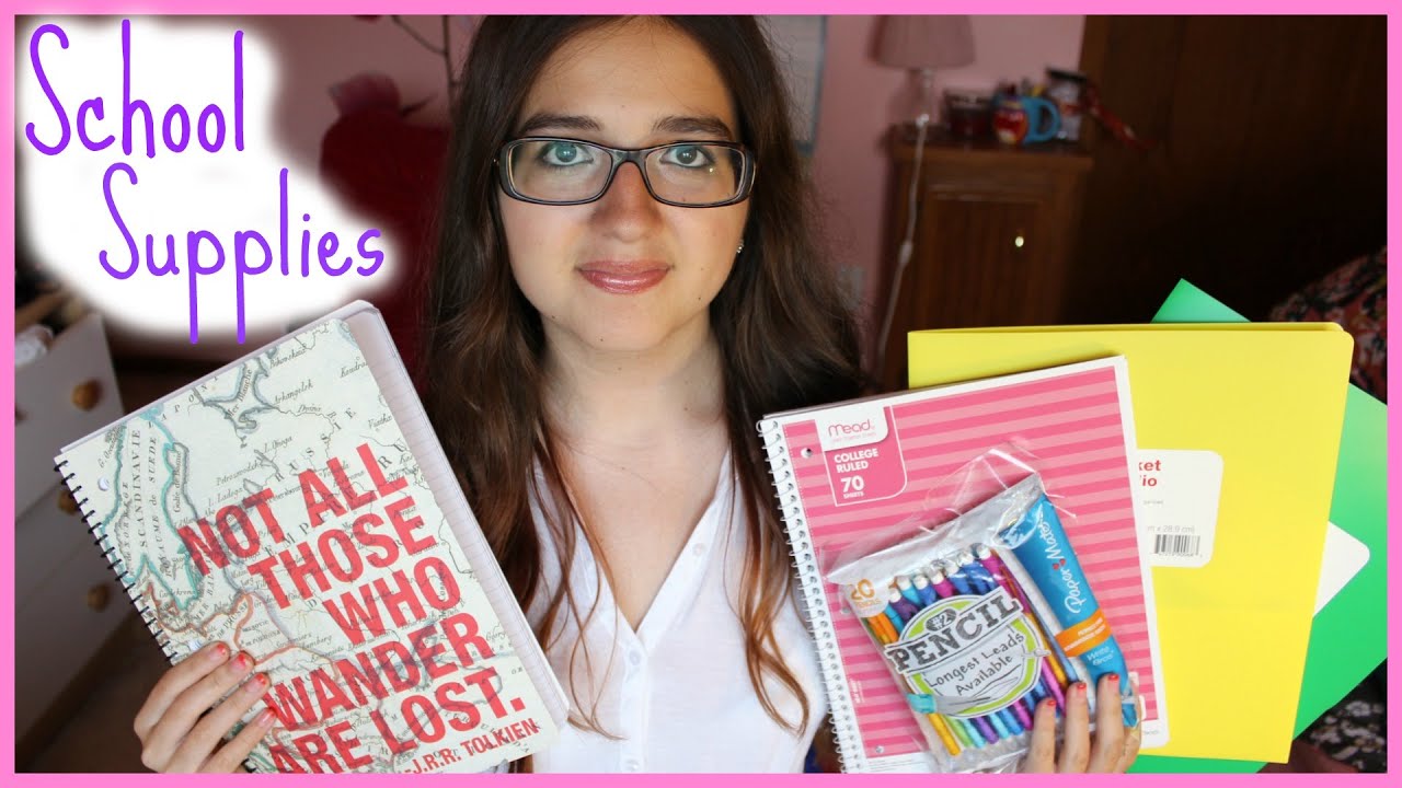 HUGE School Supplies Haul 2015-2016