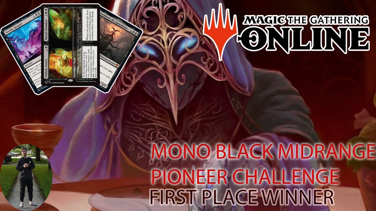 THE MONO RED KILLER | PIONEER CHALLENGE WIN WITH MONO BLACK MIDRANGE | [Twitch Vod]