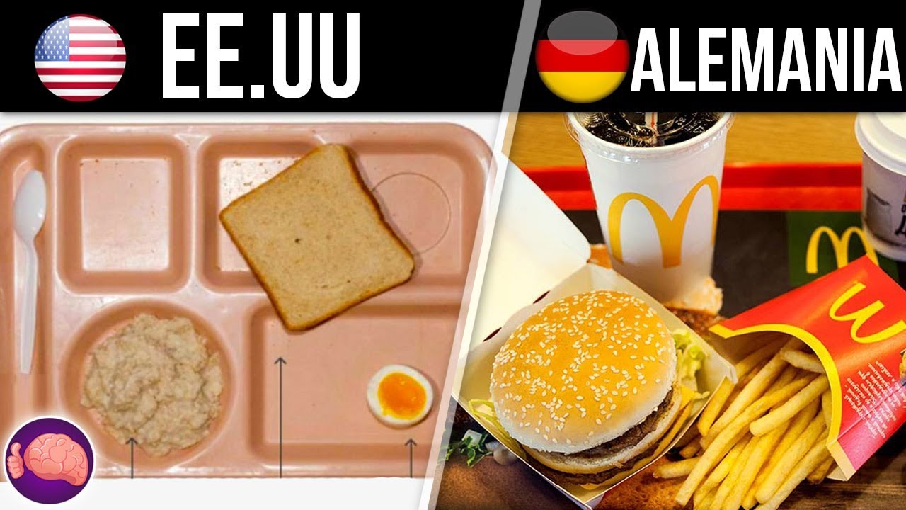 Así es la comida de las prisiones en distintos países...