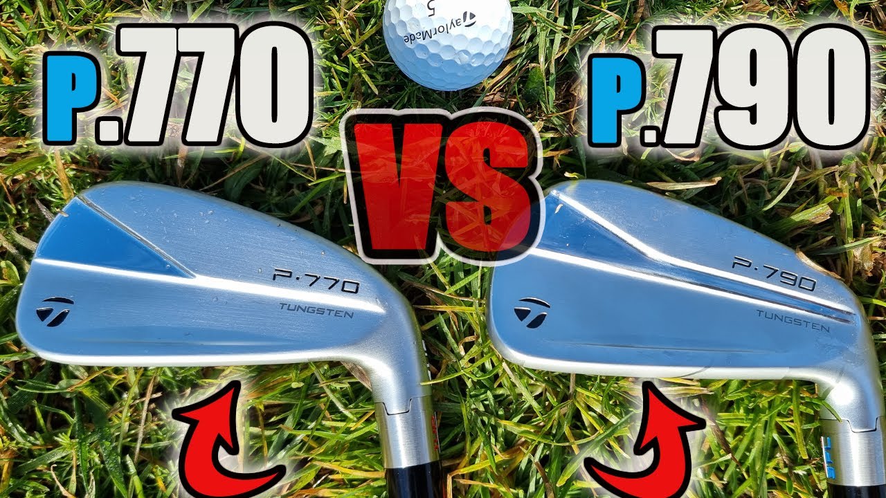 NEW 2023 TAYLORMADE P770 vs P790 IRONS!!! What's the DIFFERENCE??!!