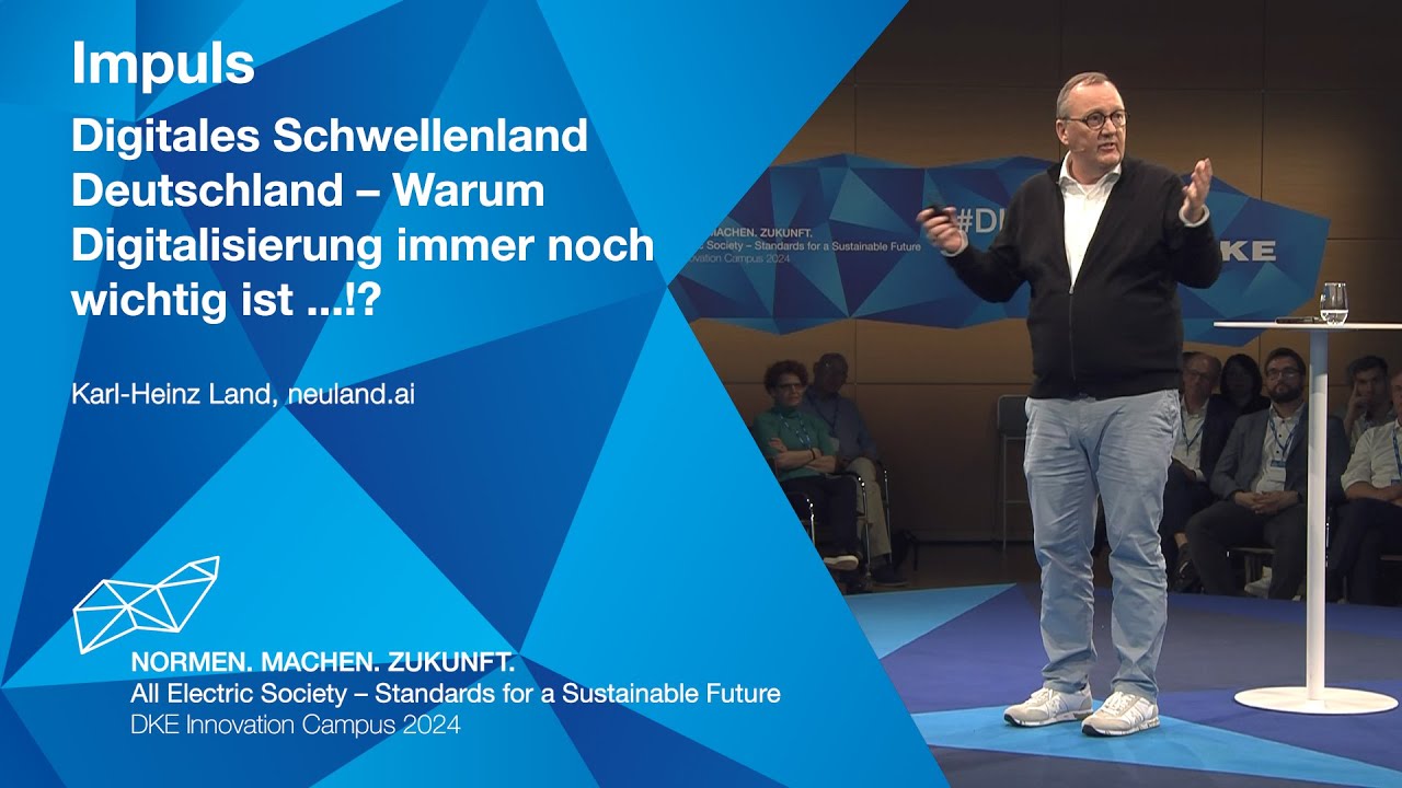 Digitales Schwellenland Deutschland – Warum Digitalisierung wichtig ist ...!? von Karl-Heinz Land
