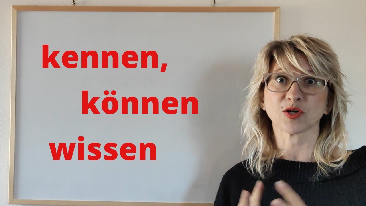 kennen, können & wissen ... ¿Conoces la diferencia?