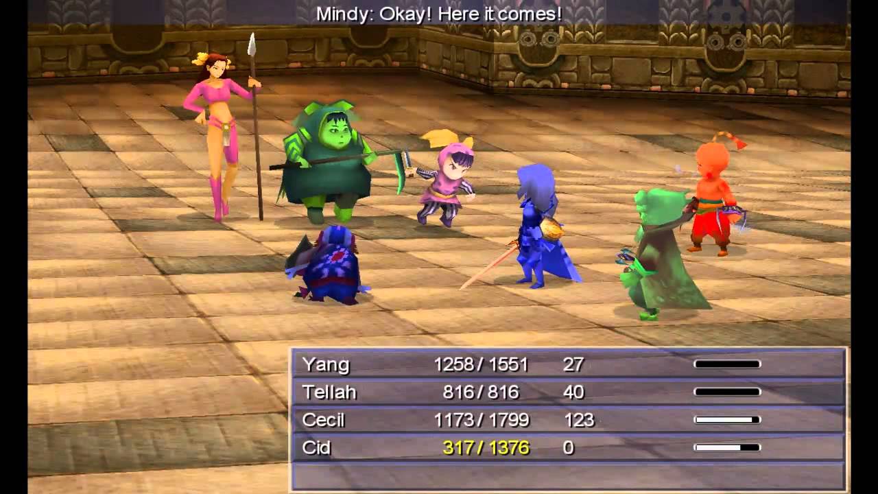 Final Fantasy IV (PC) - Boss: Magus Sisters (Active/Hard)