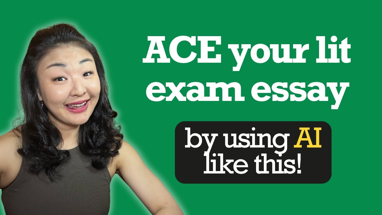 How to use AI to ace your exam essay for English lit!
