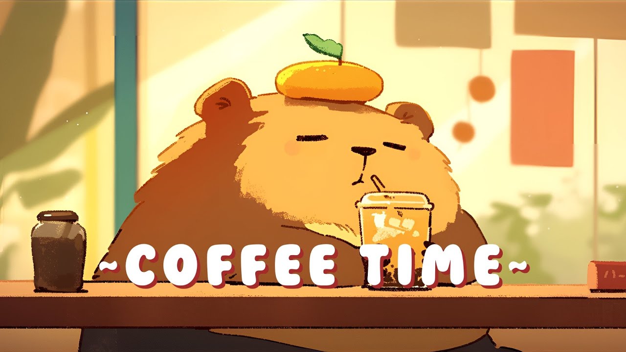[Full Hour] Capybara Beats Radio - Relaxing Tunes Collection ~ Soothing Ambiance ~ 📚 🎵