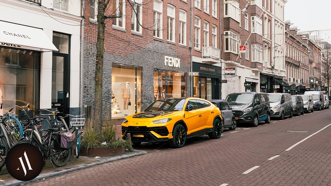 Walking Amsterdam's Most Luxury Shopping Street