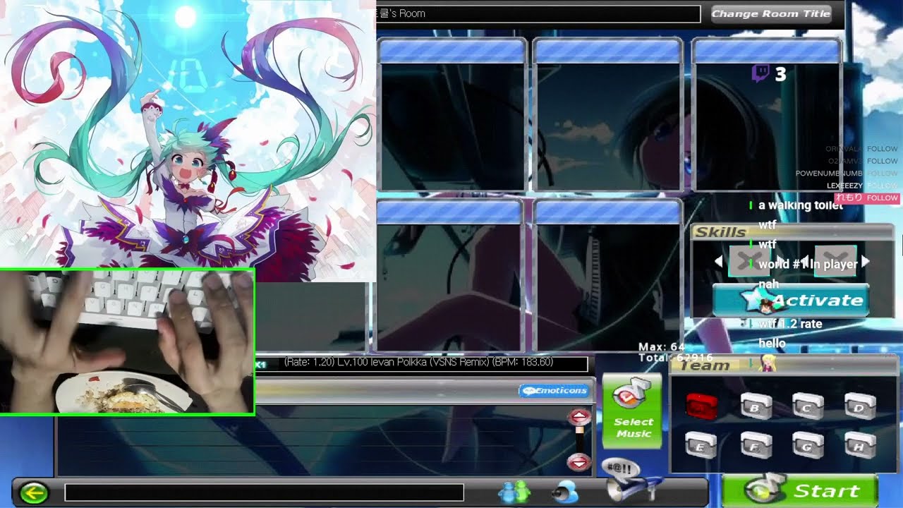 O2Jam Lv.100 - Ievan Polkka (VSNS Remix) x1.2