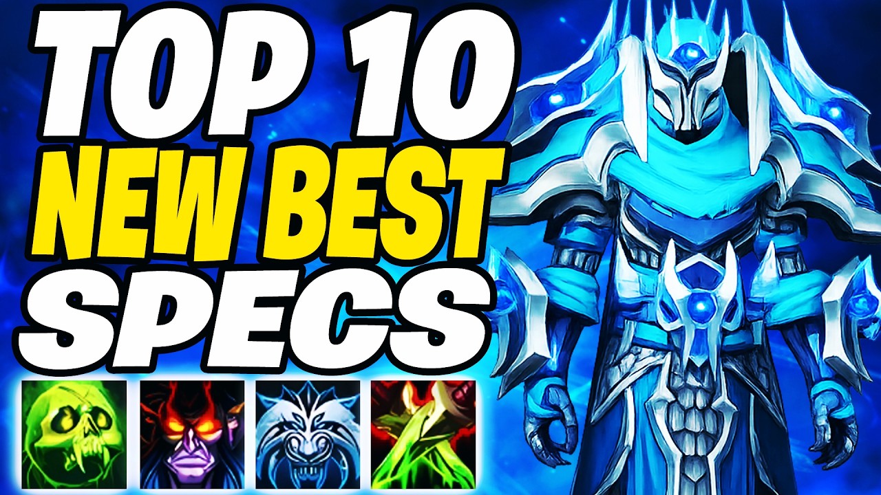 TOP 10 BEST SPECS & CLASSES IN MIDNIGHT! WoW Midnight Best Classes (NEW META)