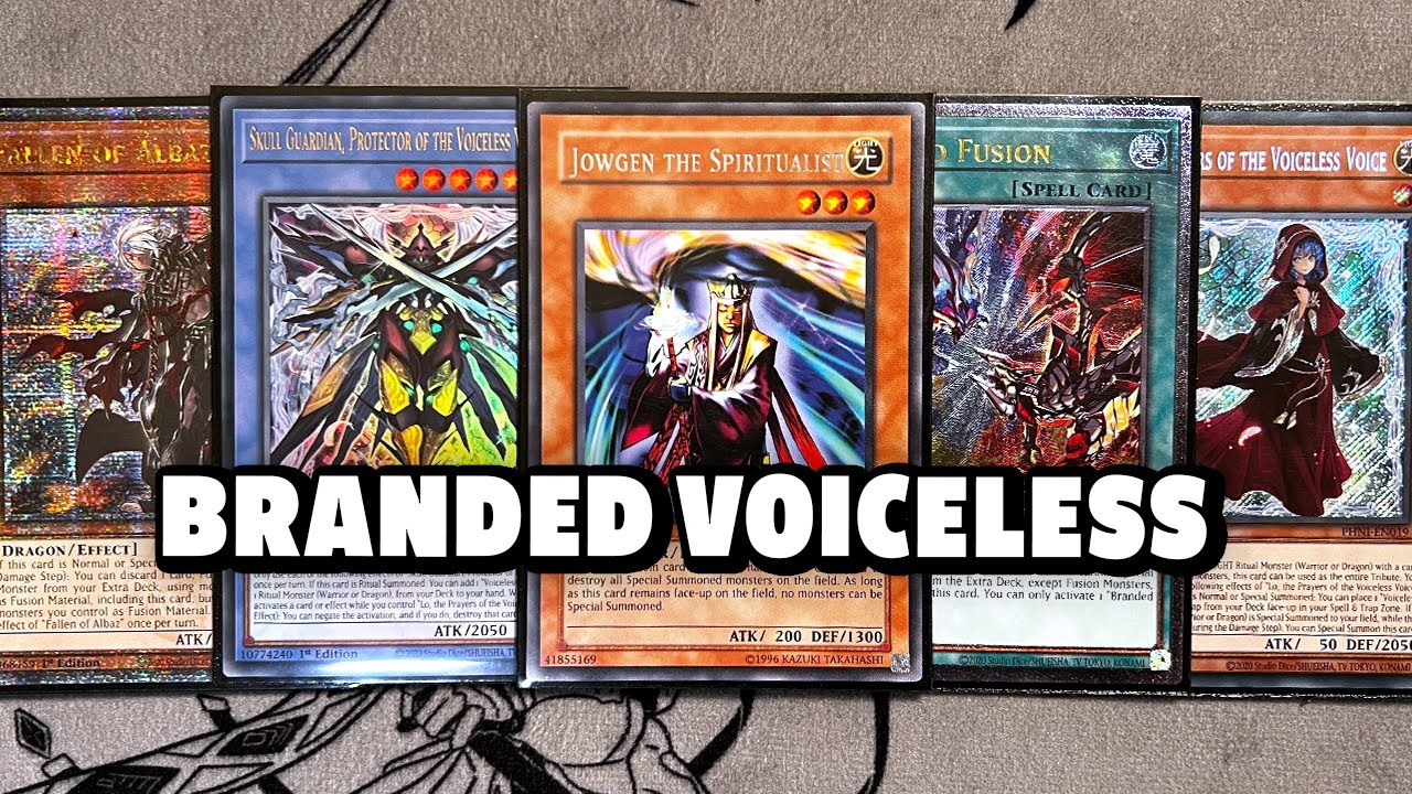 SO UNFAIR! Branded Voiceless Voice Deck & Combo Guide