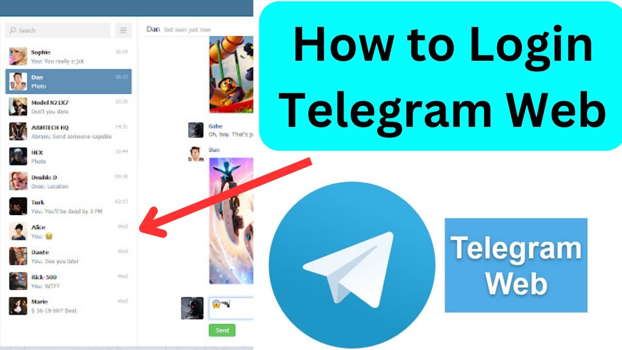 Как войти в Telegram Web | Как использовать приложение Telegram Web