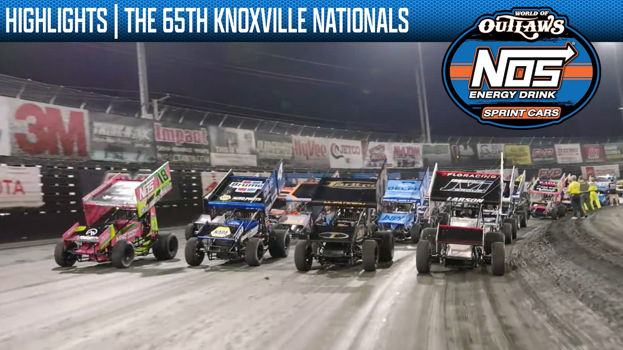 World of Outlaws NOS Energy Drink Sprint Cars | Knoxville Raceway | August 15, 2026 | HIGHLIGHTS