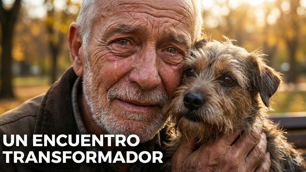 SOLITARIO hace 3 años: Anciano fue ABANDONADO por sus hijos, pero RESCATADO por un ÁNGEL de 4 PATAS