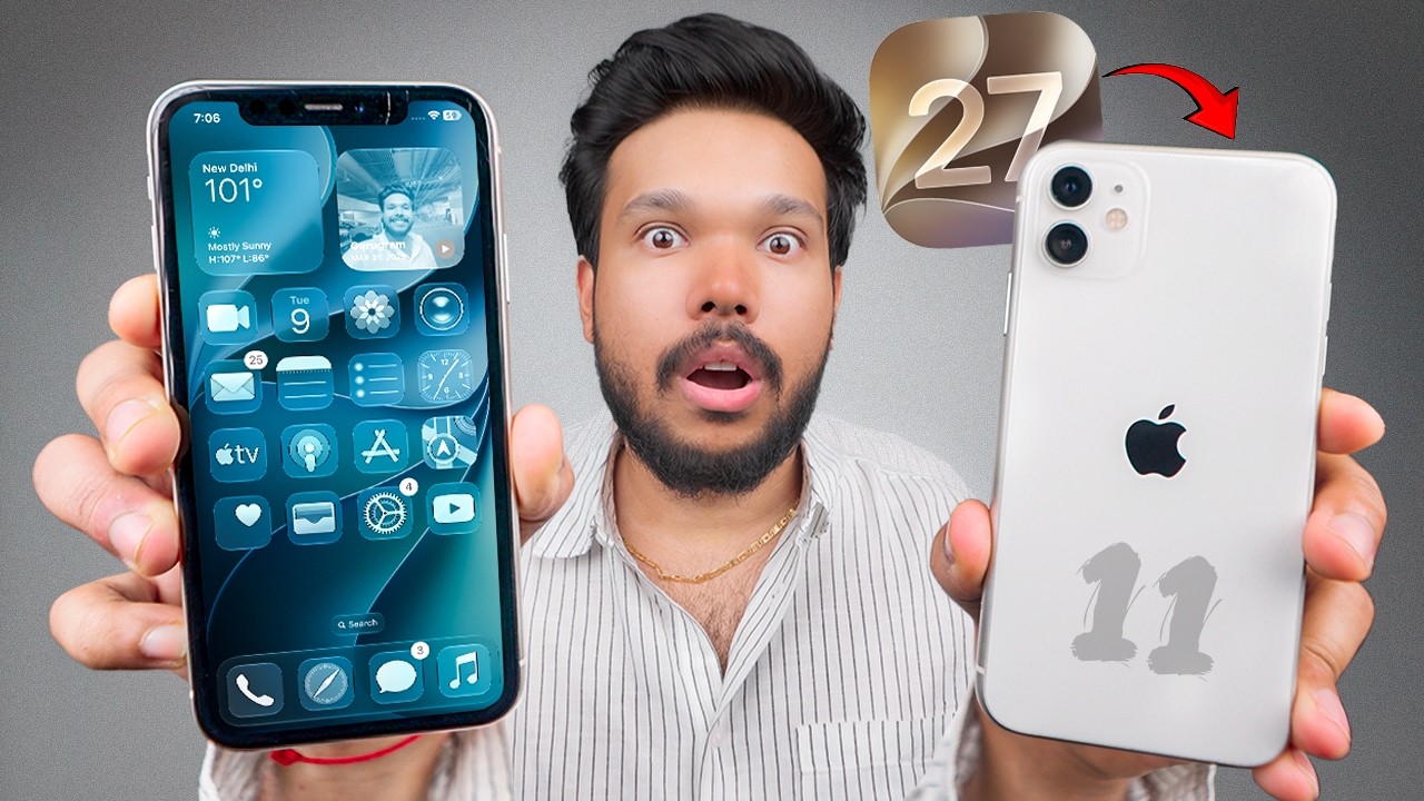 i Installed iOS 27 on iPhone 11 - WOW !!