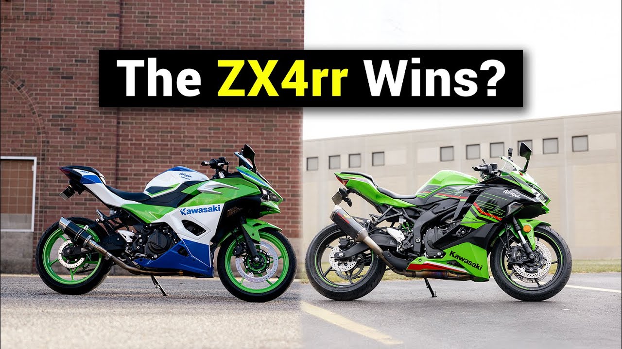 Ninja 500 против ZX4RR: какой из них лучше купить?