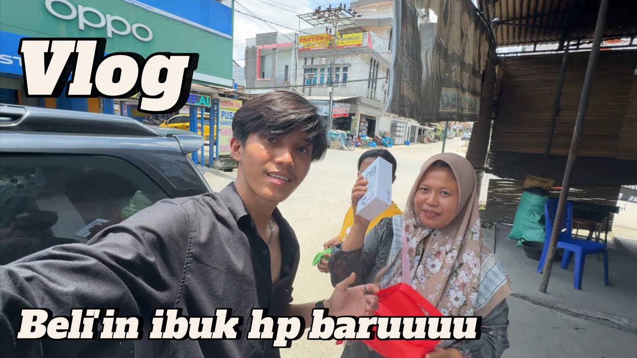 VLOG MASSHUDA22 | Beli'in ibuk hp baruuuu...