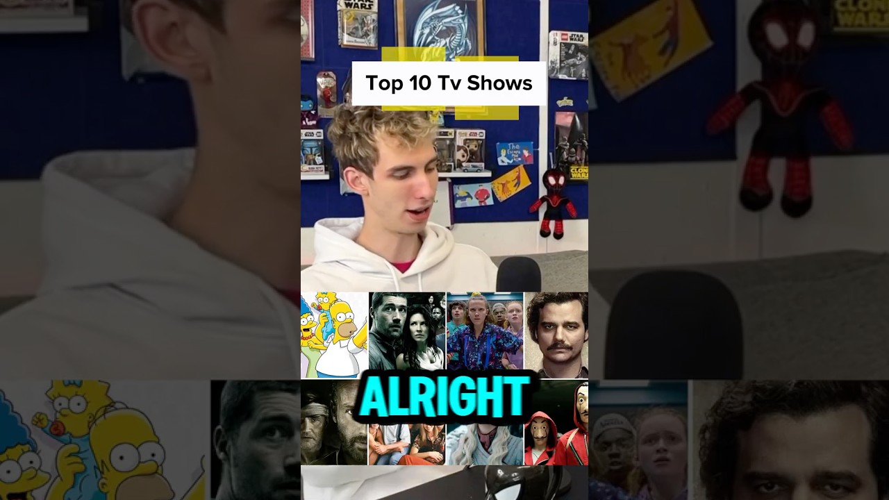 Top 10 Tv Shows #escapepod #tvshows