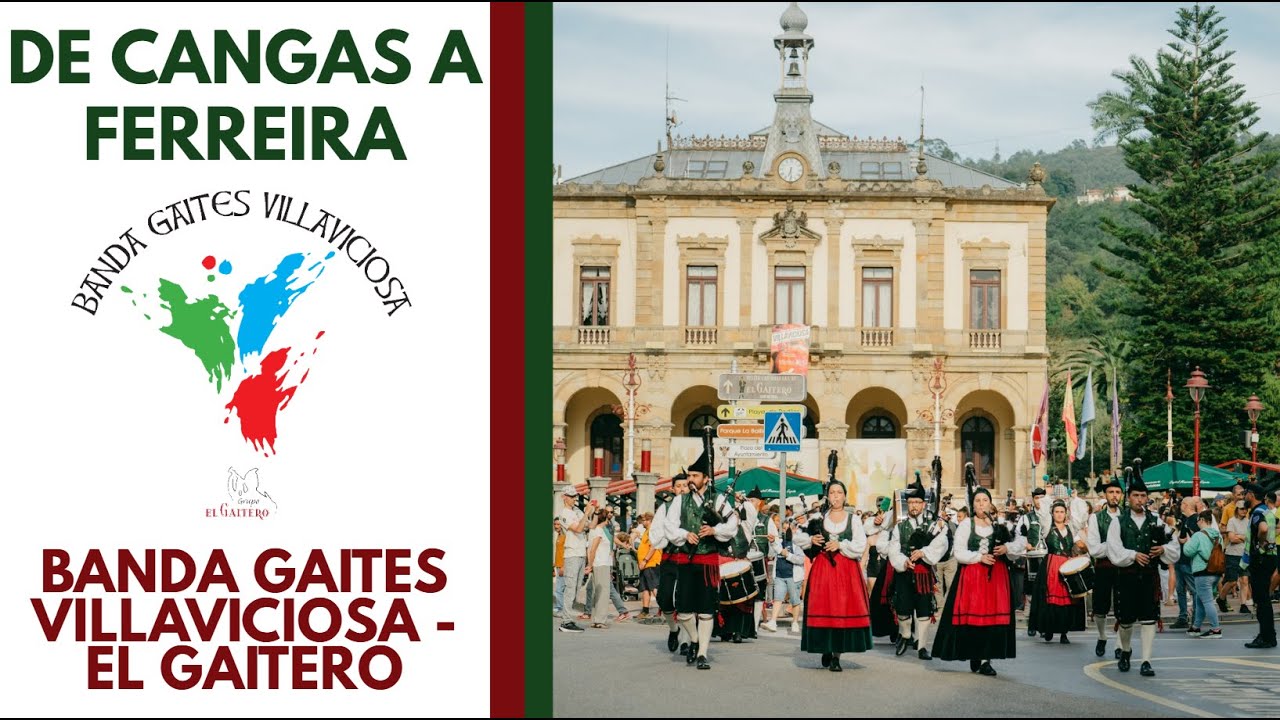 FESTIVAL DE NAVIDÁ 2025 | DE CANGAS A FERREIRA (Banda Gaites Villaviciosa - El Gaitero)