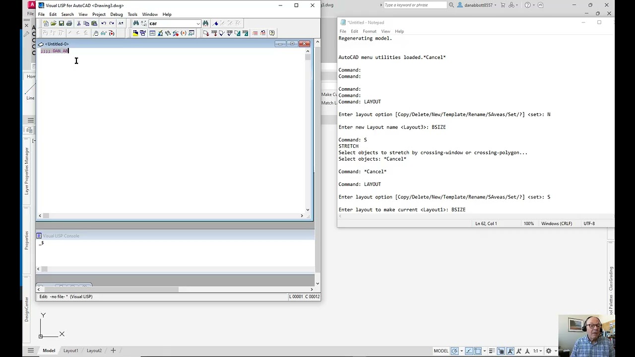 Second AutoLISP assignment