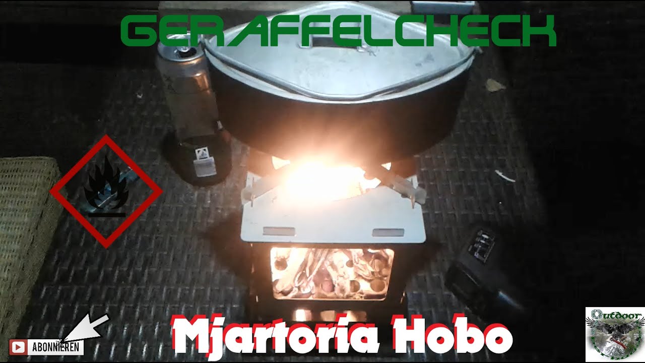Geraffelcheck - Der Hobo / Holzofen von Mjartoria. Krisenvorsorge, Outdoor-Hobo und Notkocher