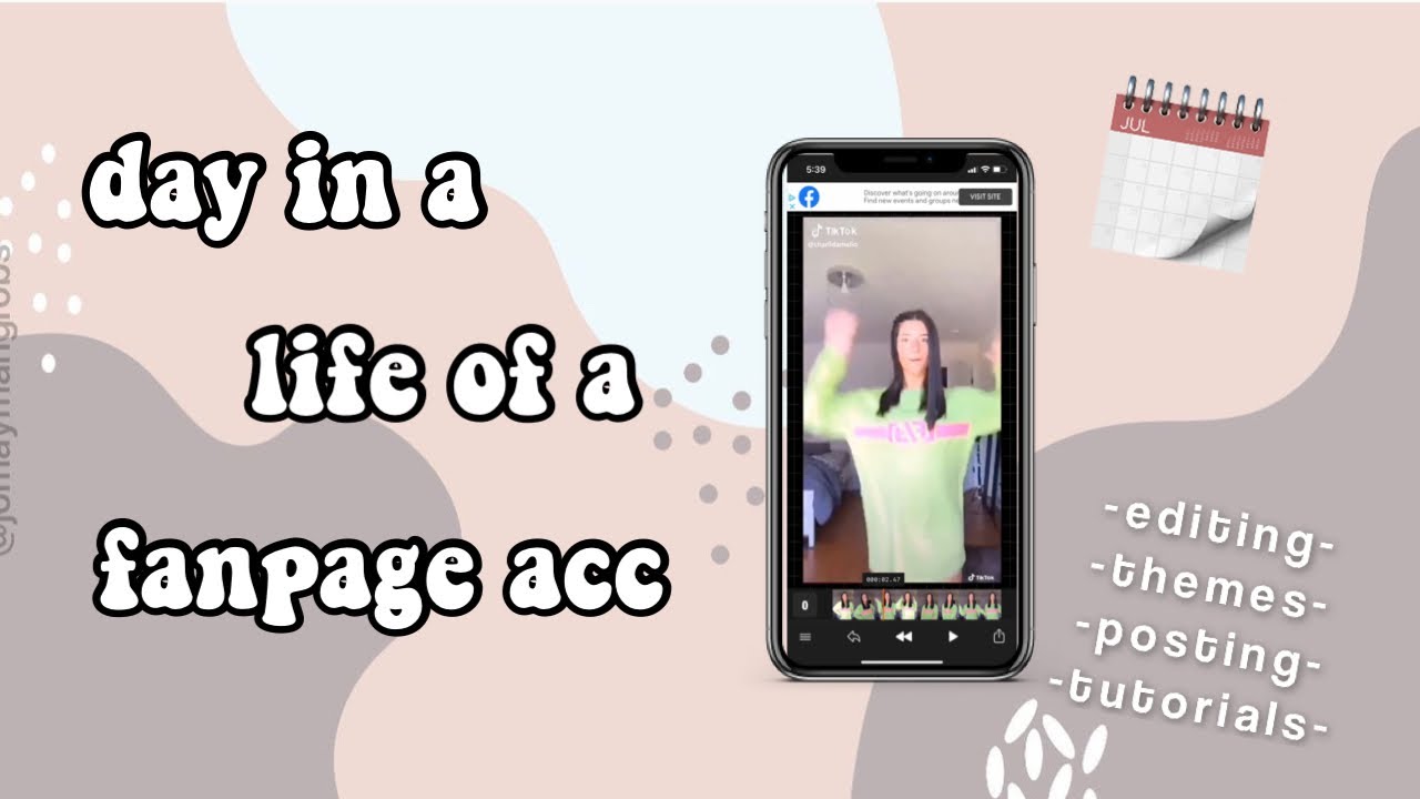 Day In A Life Of A TikTok FANPAGE ~ Aesthetics With Me
