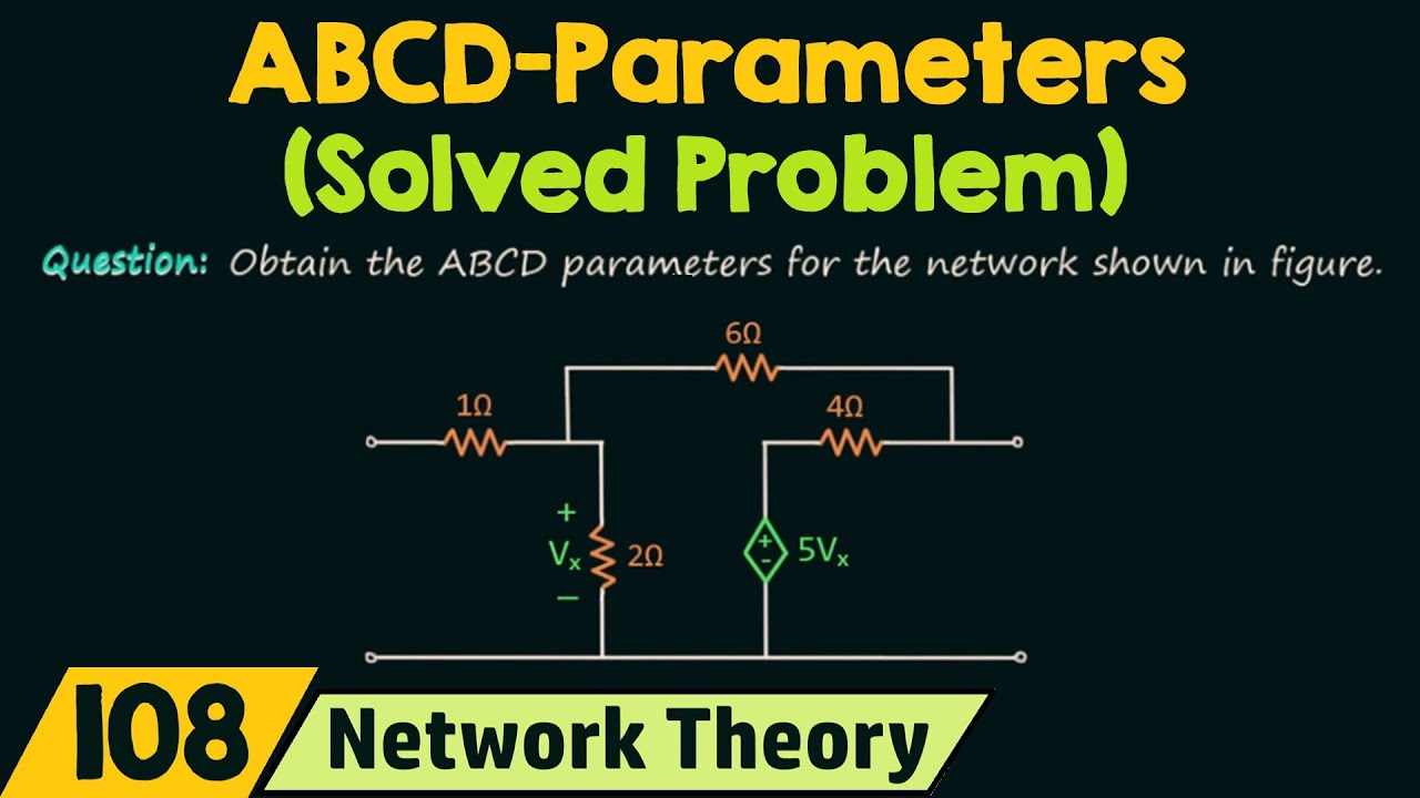 ABCD&minus;Parameters (Solved Problem)