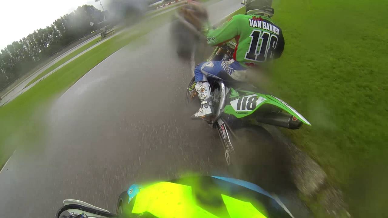 Masters of supermoto 2016 Onboard Husqvarna TE300 Supermoto RAW