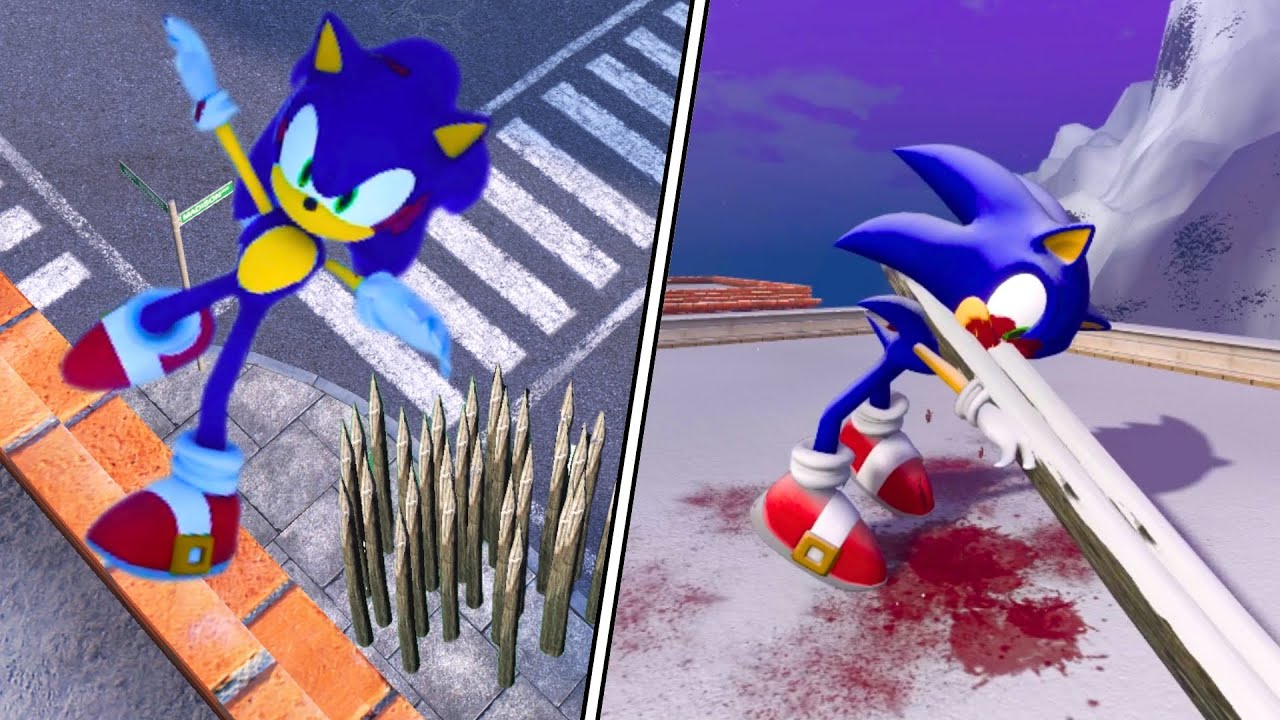 Sonic NPC Ragdoll Physics Compilation #19 | Overgrowth