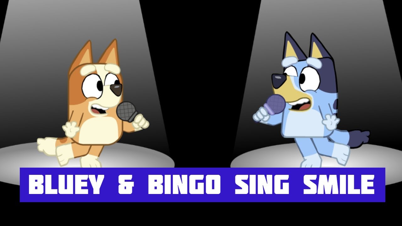 FNF: Smile Song (Bluey & Bingo)